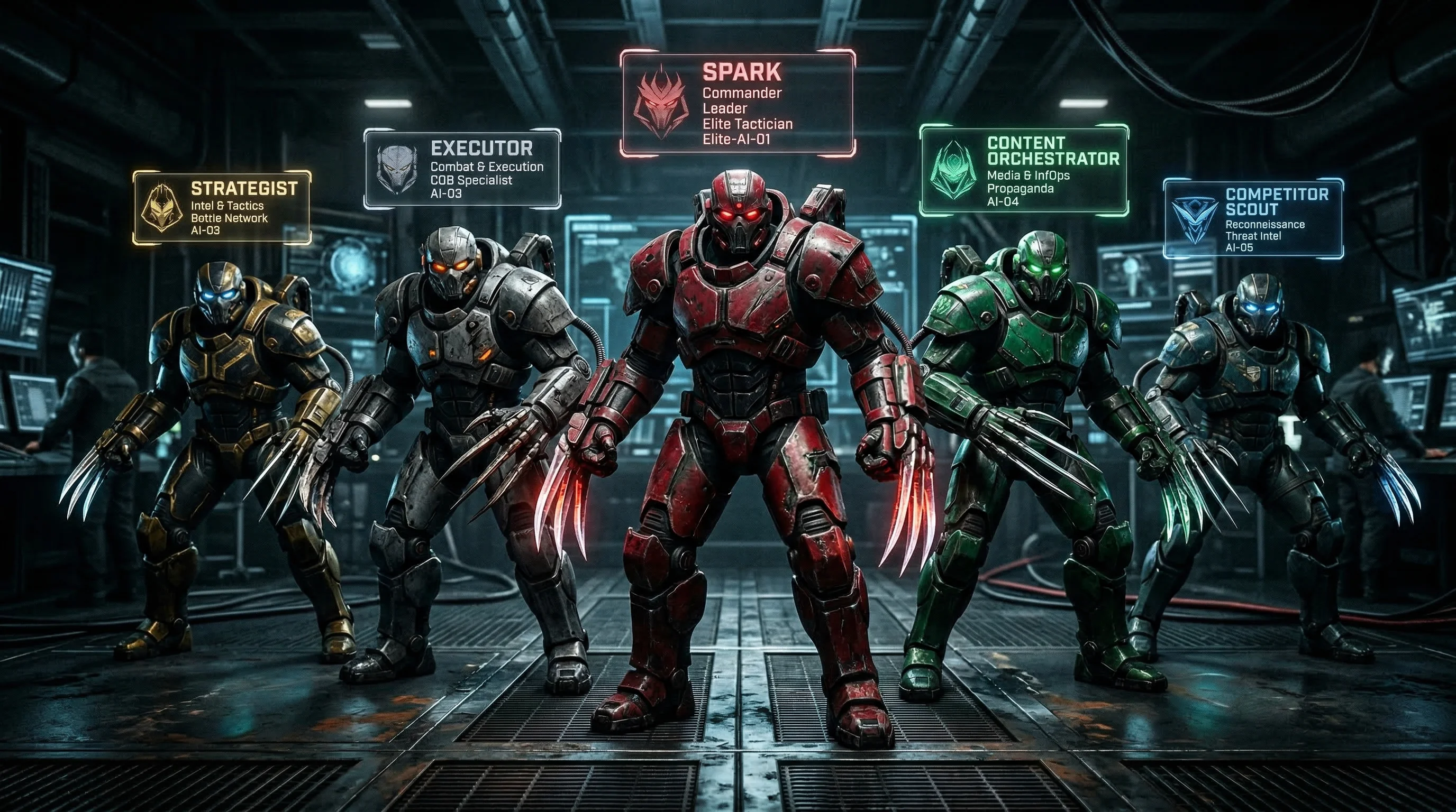 5 AI agents powering the Spark system